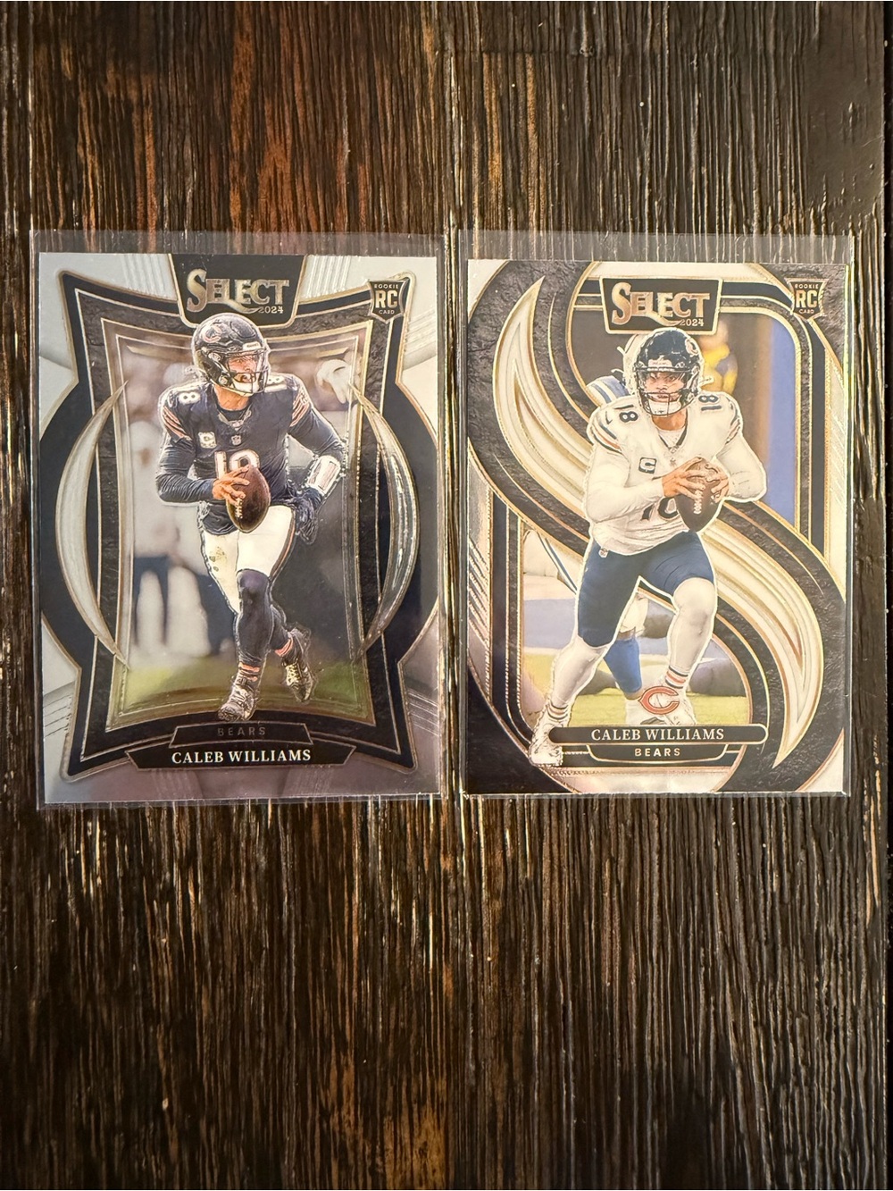 Caleb Williams Rookie cards